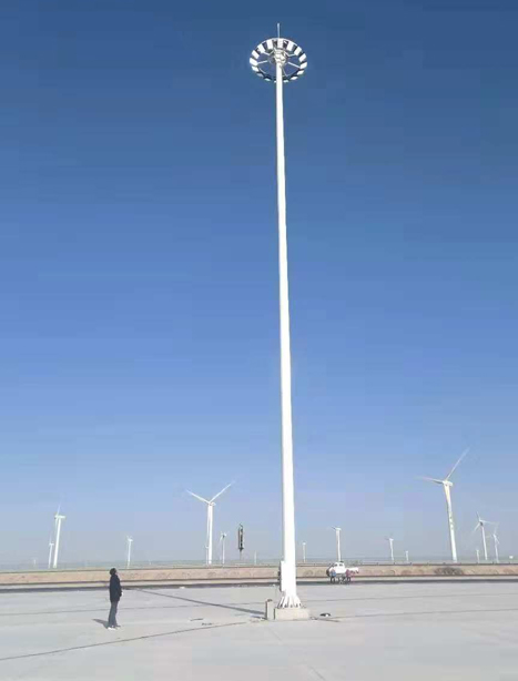 瓜州高速路服务区墨脱高杆灯项目