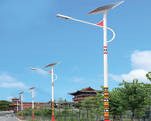 墨脱民族特色路灯